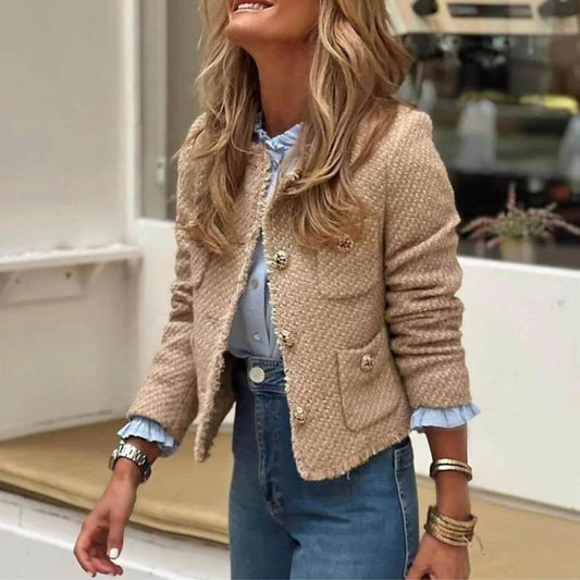 Laura™ – Snygg Tweedjacka