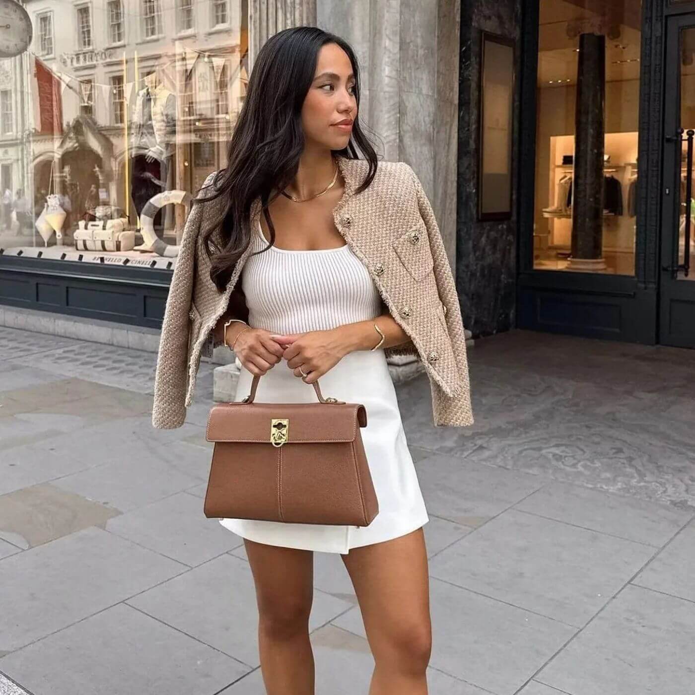 Laura™ – Snygg Tweedjacka
