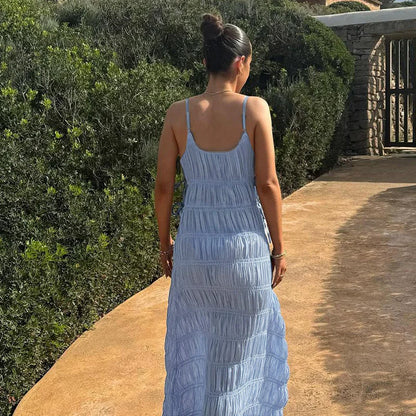 Elegant V-Neck Sling Dress